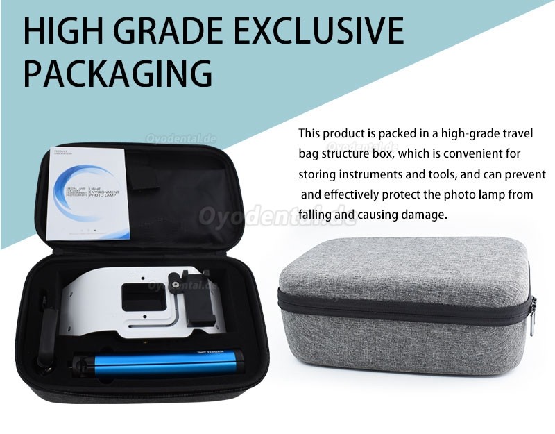 Tragbare Dentalfotografie Fülllicht Handy Taschenlampe Oral LED Fülllicht